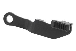 Black finished extended slide release for Springfield Hellcat handgun